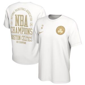 Unisex Boston Celtics Nike White 2024 NBA Finals Champions Banner Collection
